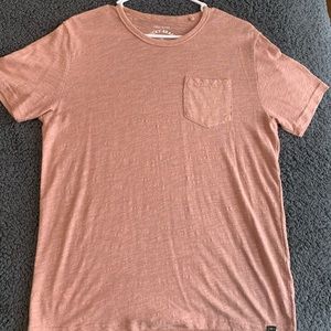 Lucky Brand Pink Pocket Tee